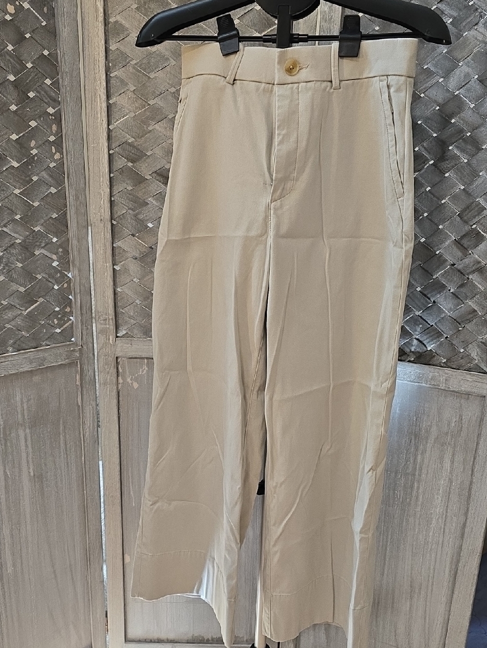 SPANX Wide-Leg Pants in Light Beige NWT Medium Petite